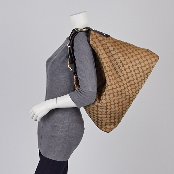 gucci supreme large hobo